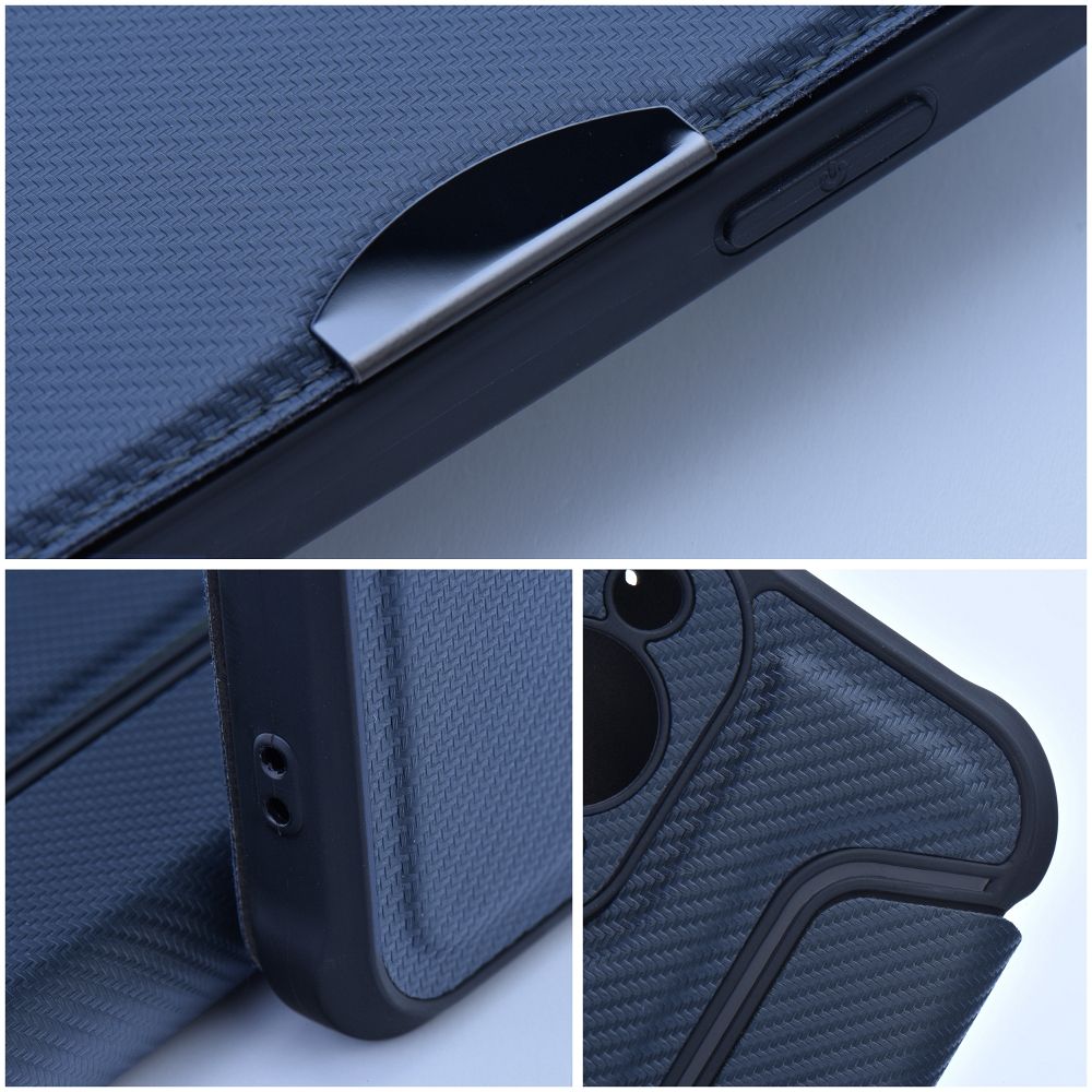 Otočné pouzdro pro Samsung A54 5G Razor Book, modré