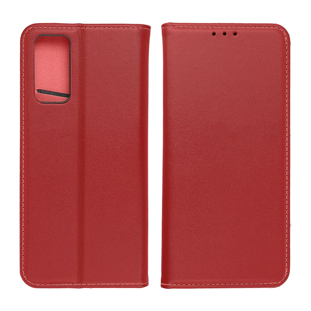 Otočné pouzdro pro Samsung A55 5G Smart Pro Book, kožené, vínové