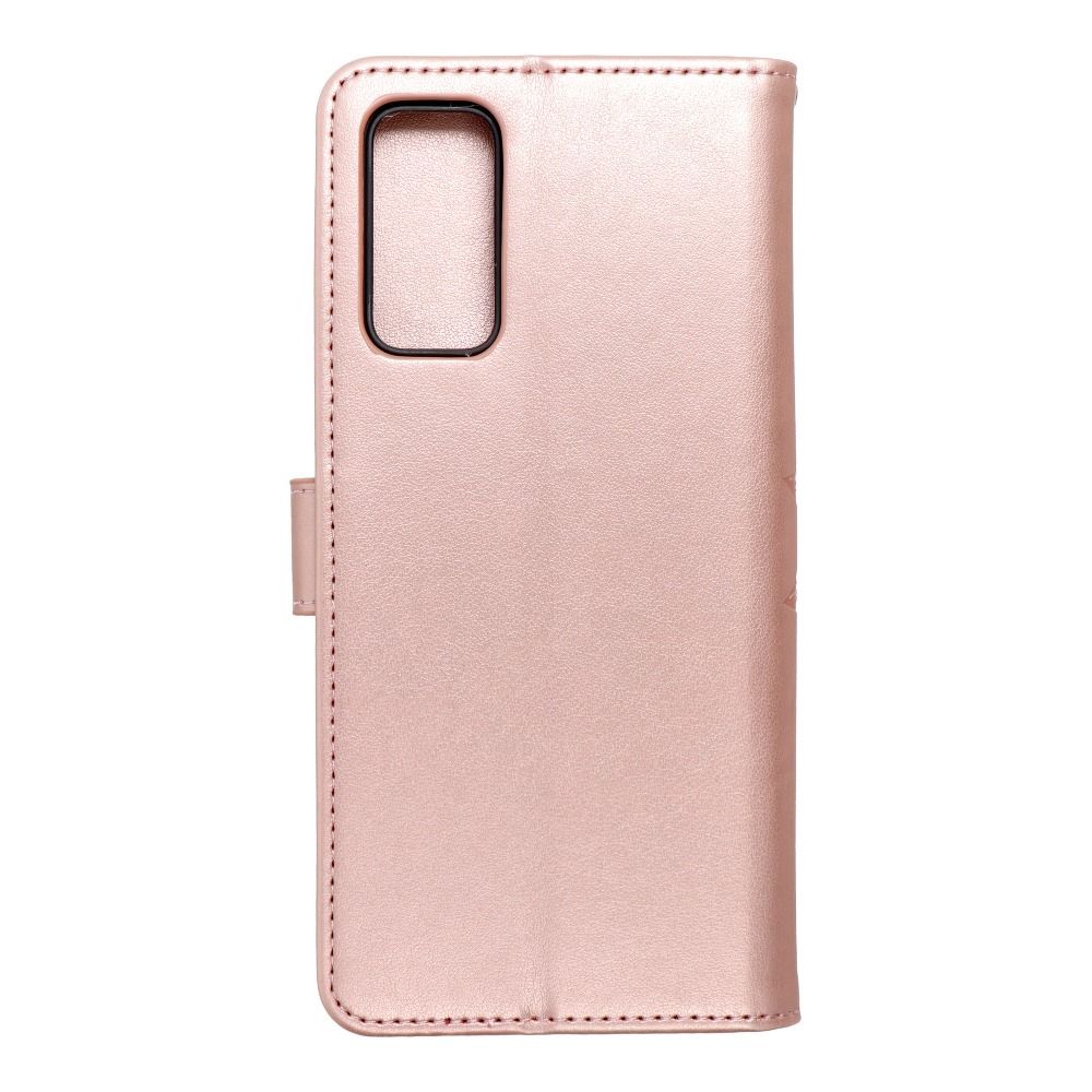 Otočné pouzdro pro Samsung S20 FE / S20 FE 5G Mezzo Book, mandala, růžové zlato
