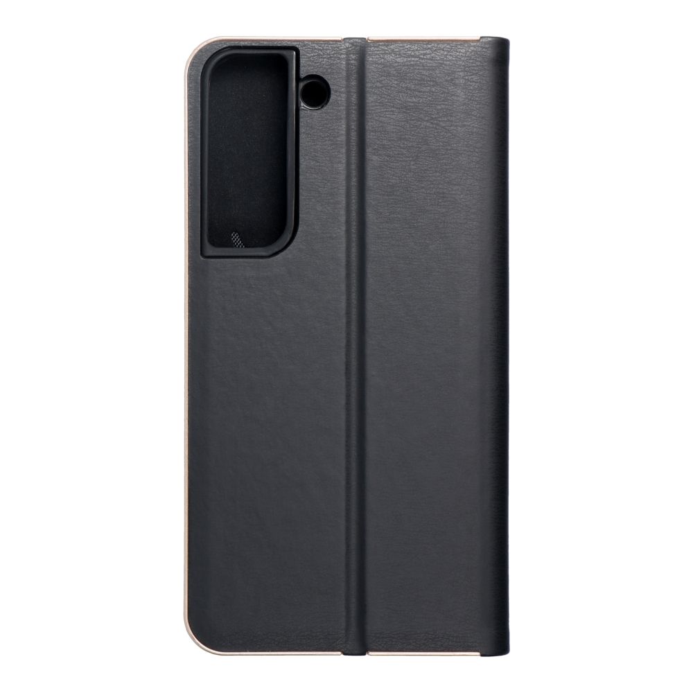 Otočné pouzdro pro Samsung S22 Luna Book, zlatá a černá