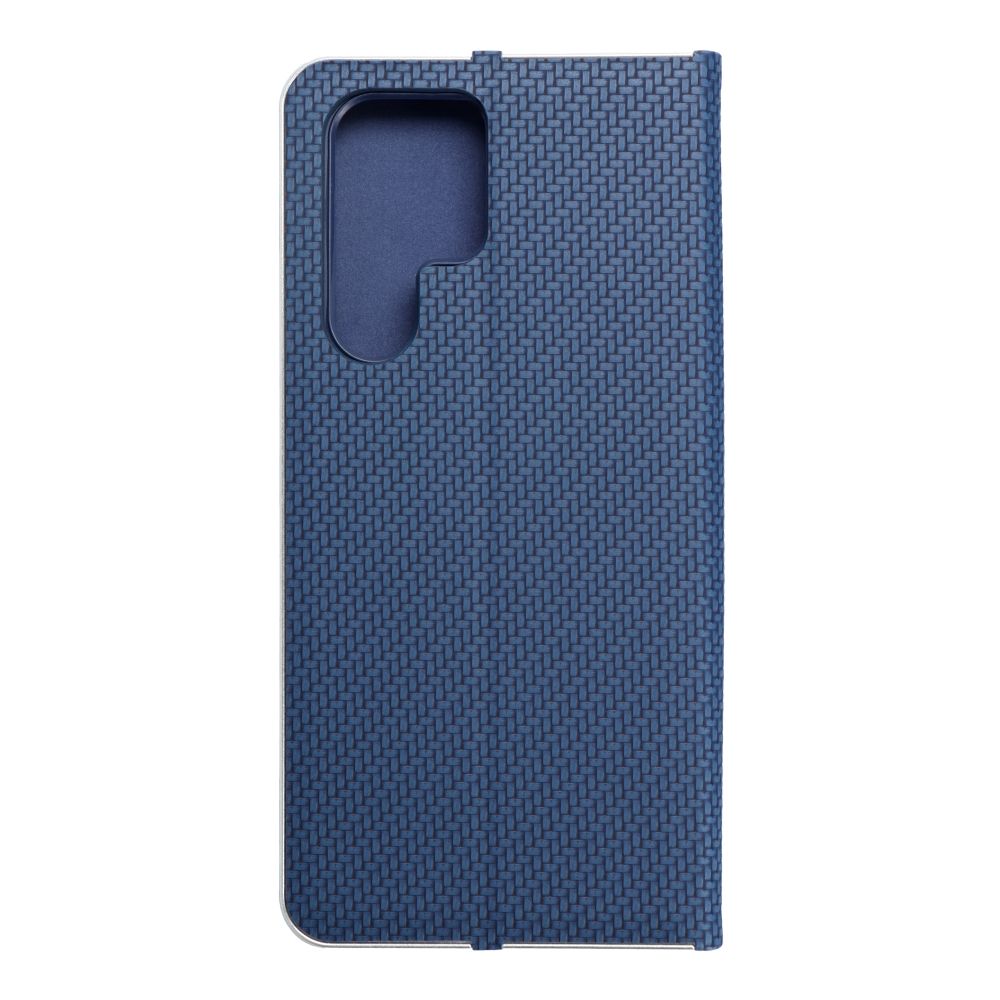 Otočné pouzdro pro Samsung S22 ULTRA Luna Book, barva Carbon blue