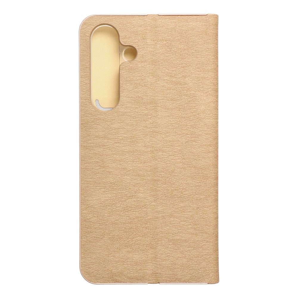 Otočné pouzdro pro Samsung S24 Luna Book Gold, zlaté