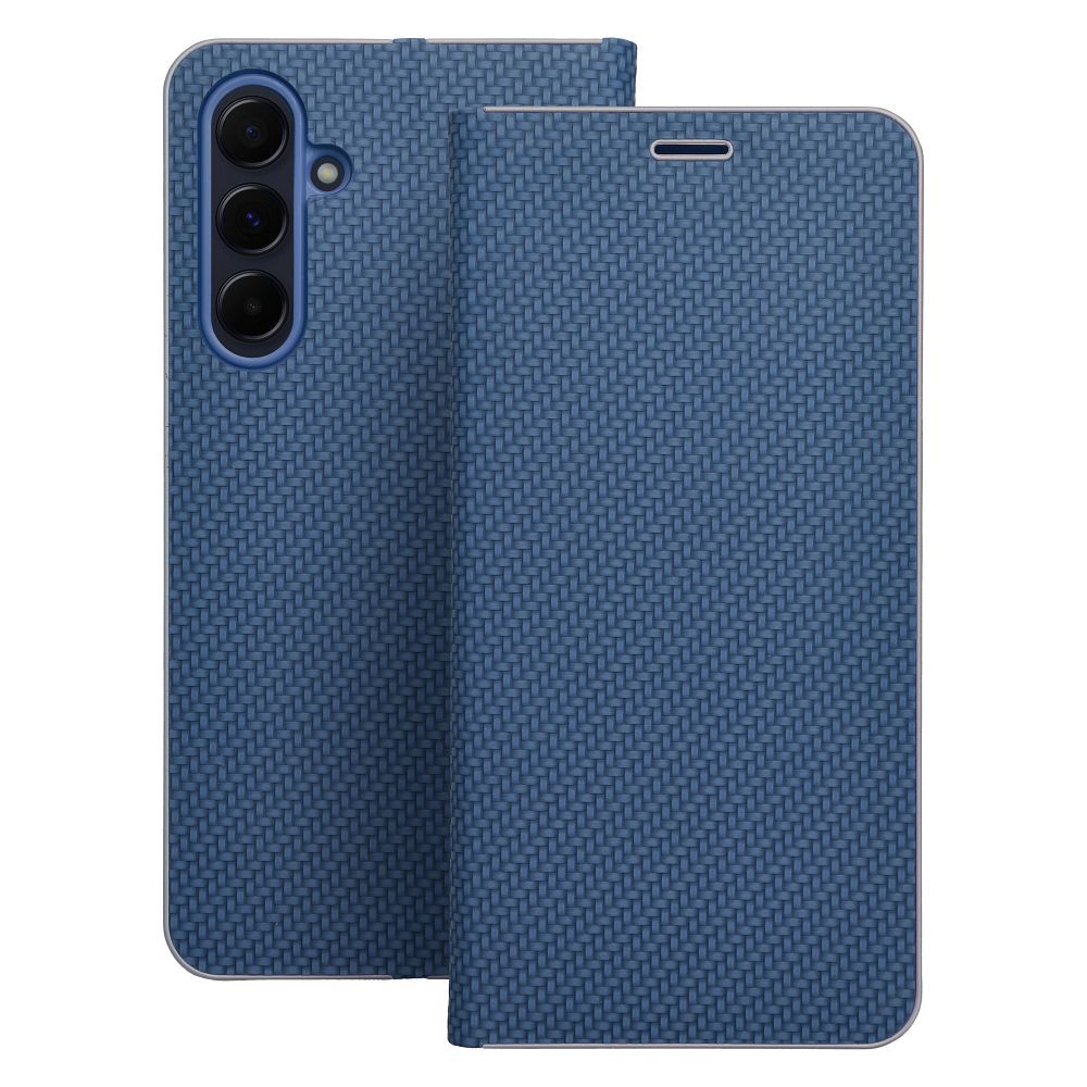 Otočné pouzdro pro Samsung S24 Luna Book v barvě Carbon blue