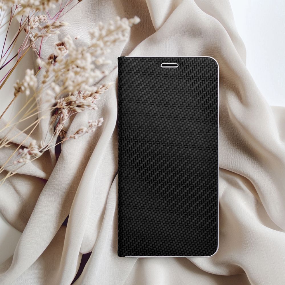 Otočné pouzdro pro Samsung S24 PLUS Luna Book, černá barva Carbon