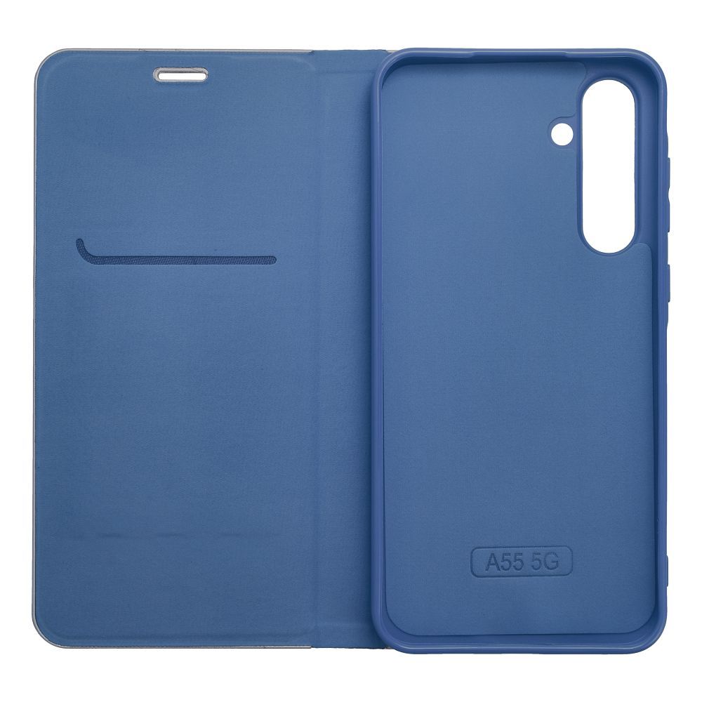 Otočné pouzdro pro Samsung S25 Luna Book, barva Carbon blue