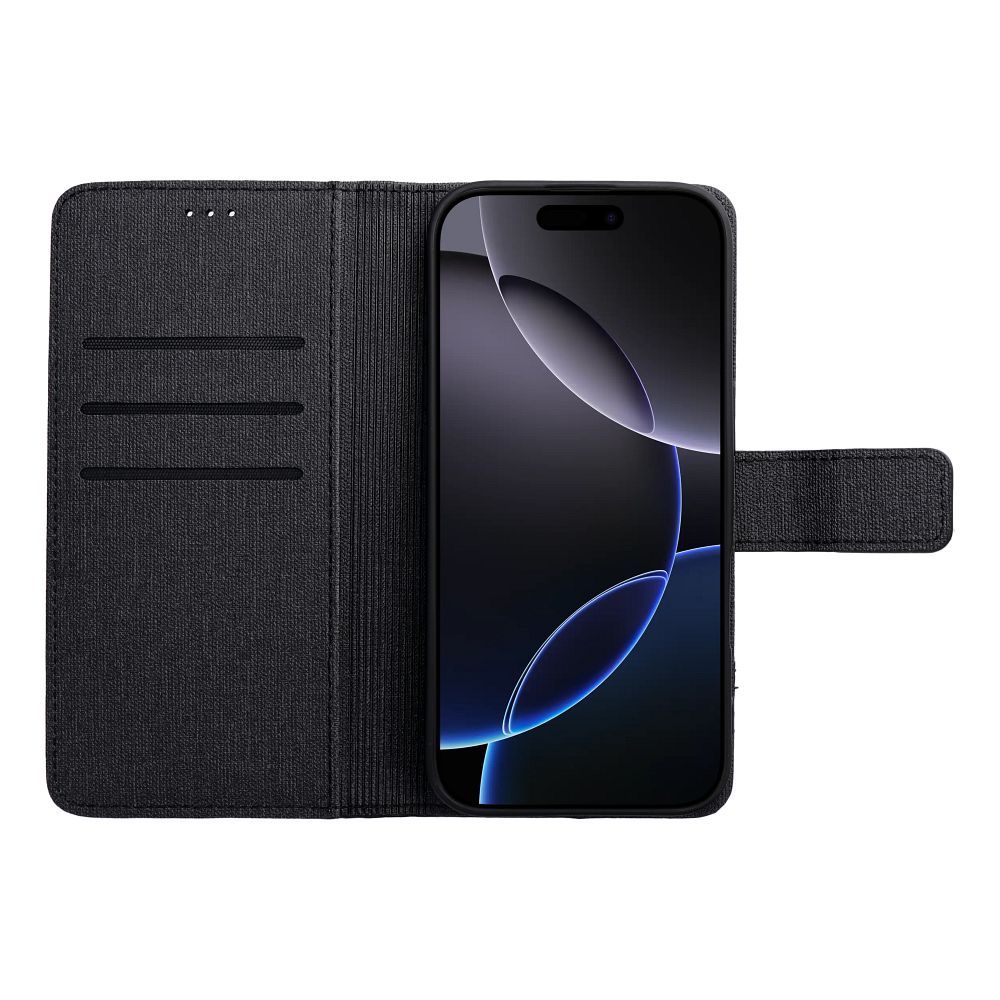 Otočné pouzdro pro Samsung S26 FE Gomma Book, černé