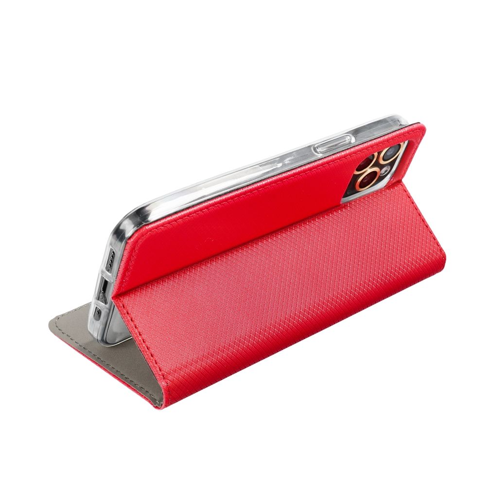 Otočné pouzdro pro Samsung S27 PLUS Smart Case Book, červené