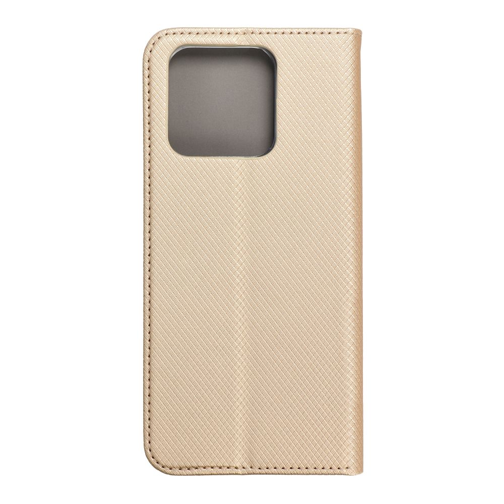 Otočné pouzdro pro Xiaomi Redmi 10c Smart Case Book, zlaté
