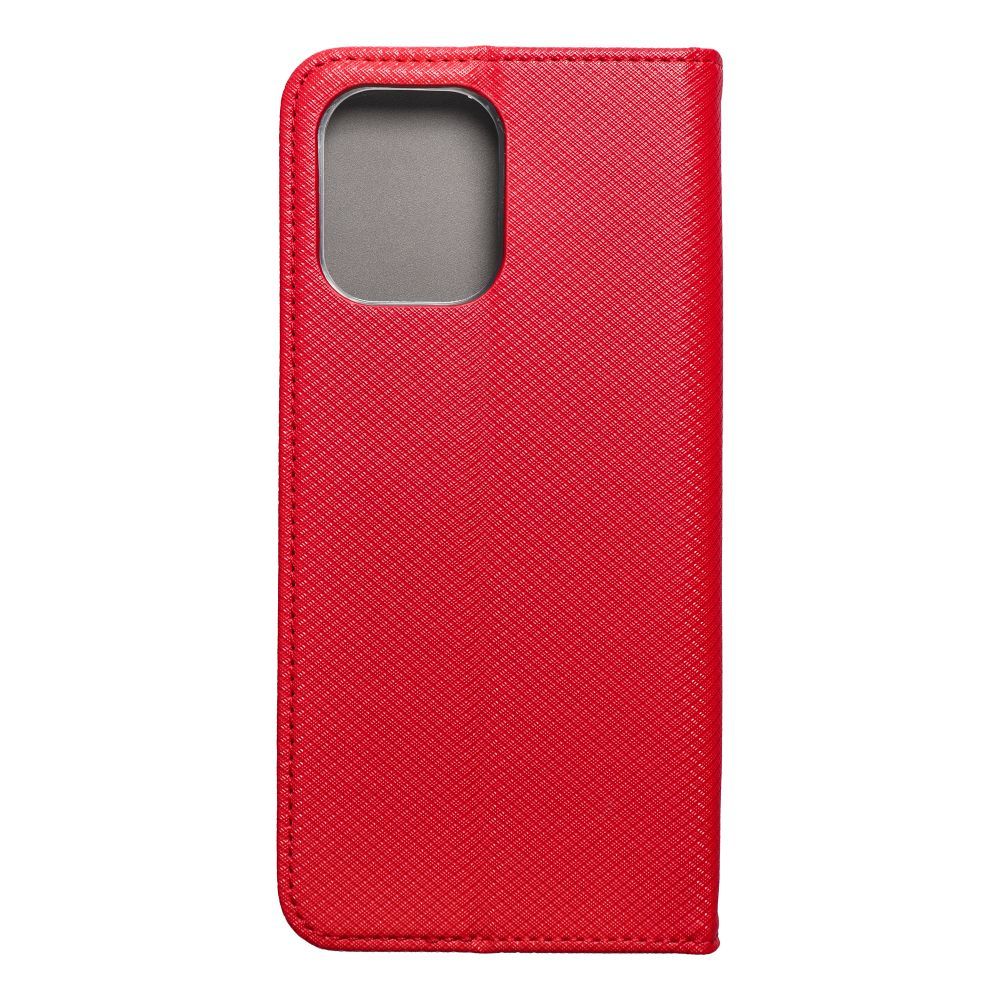 Otočné pouzdro pro Xiaomi Redmi 12 4G Smart Case Book – červené