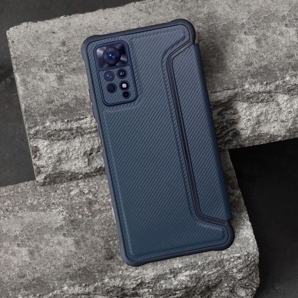 Otočné pouzdro pro Xiaomi Redmi 13C Razor Book, modré