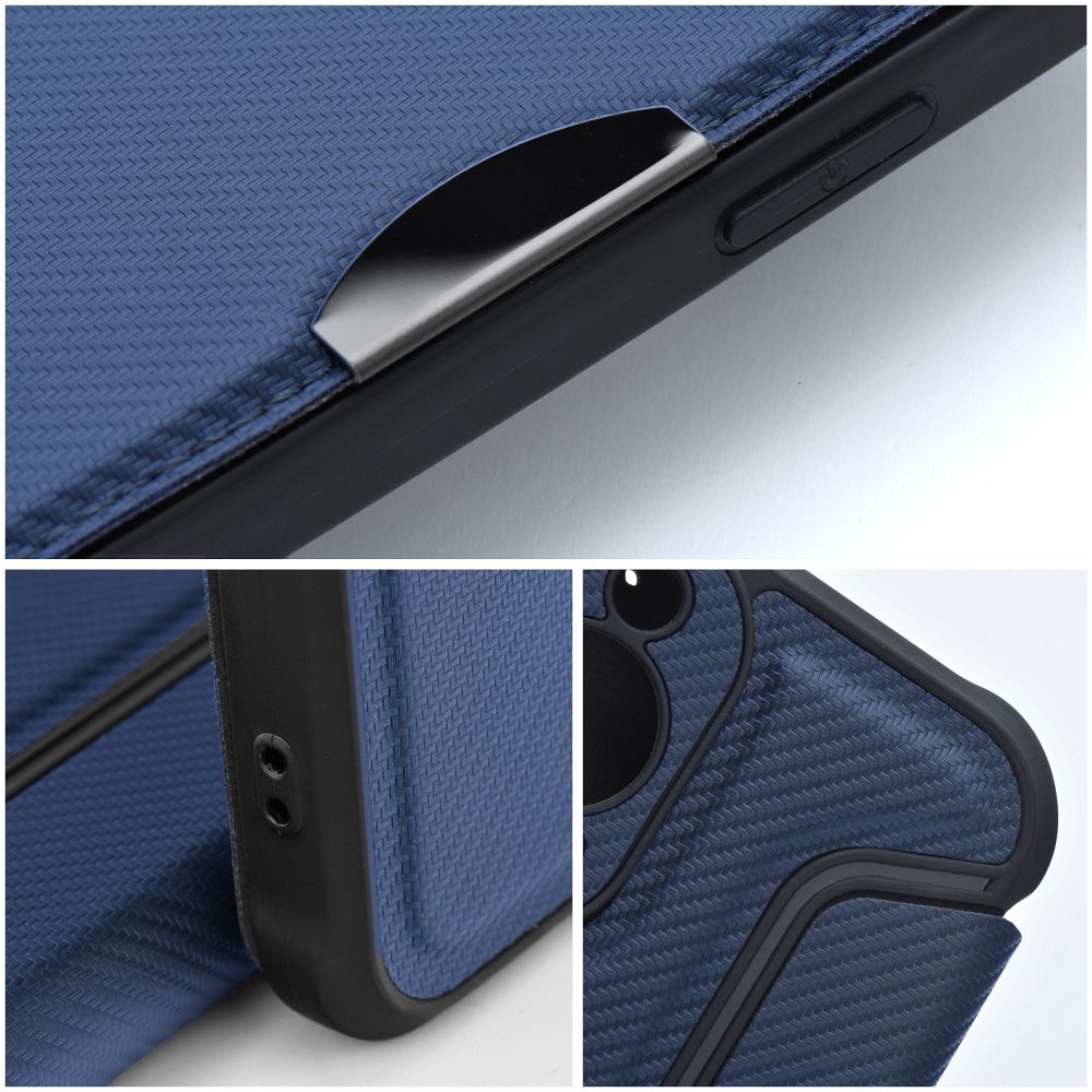 Otočné pouzdro pro Xiaomi Redmi 9AT / Redmi 9A Razor Book, modré