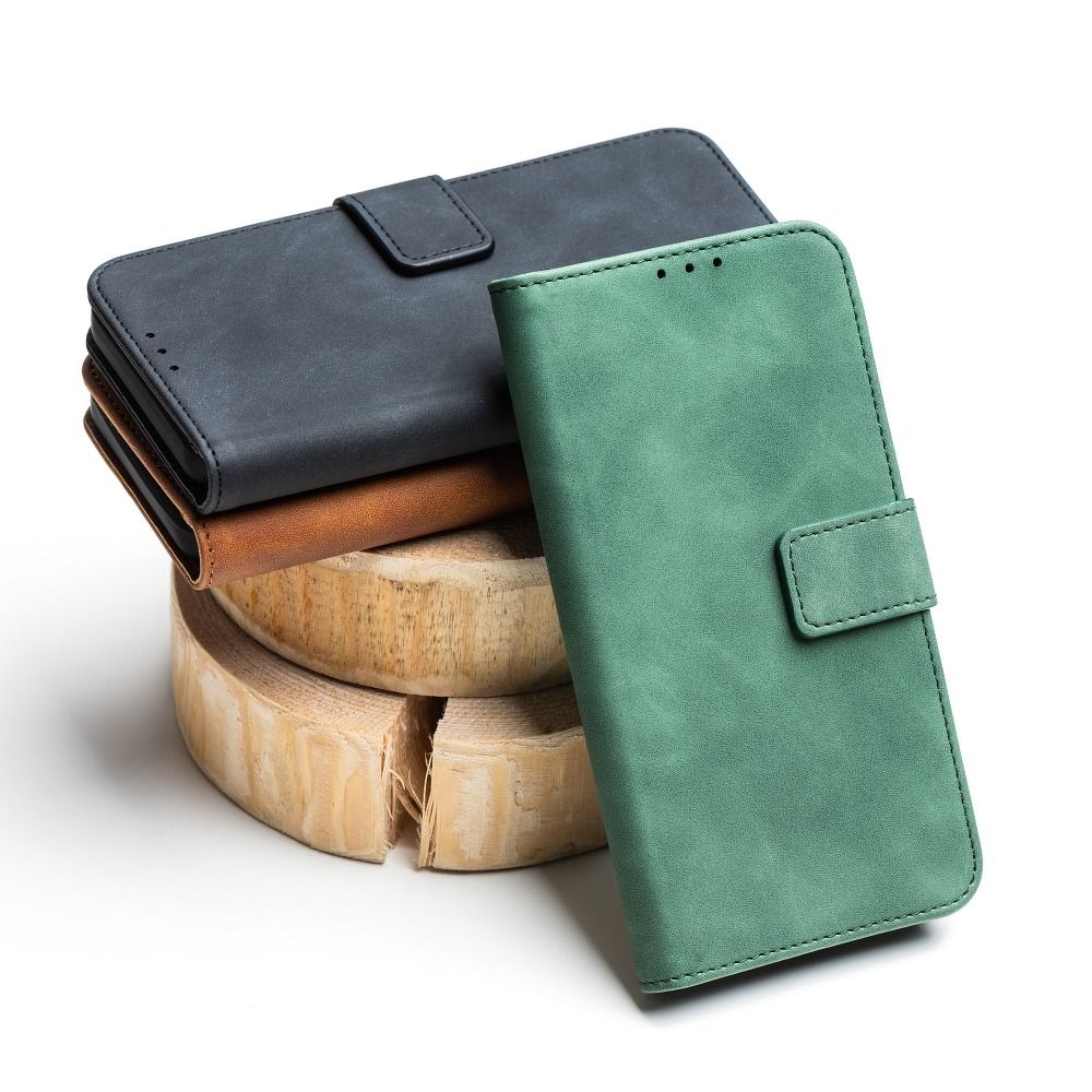 Otočné pouzdro pro Xiaomi Redmi 9C / 9C NFC Tender Book, zelené