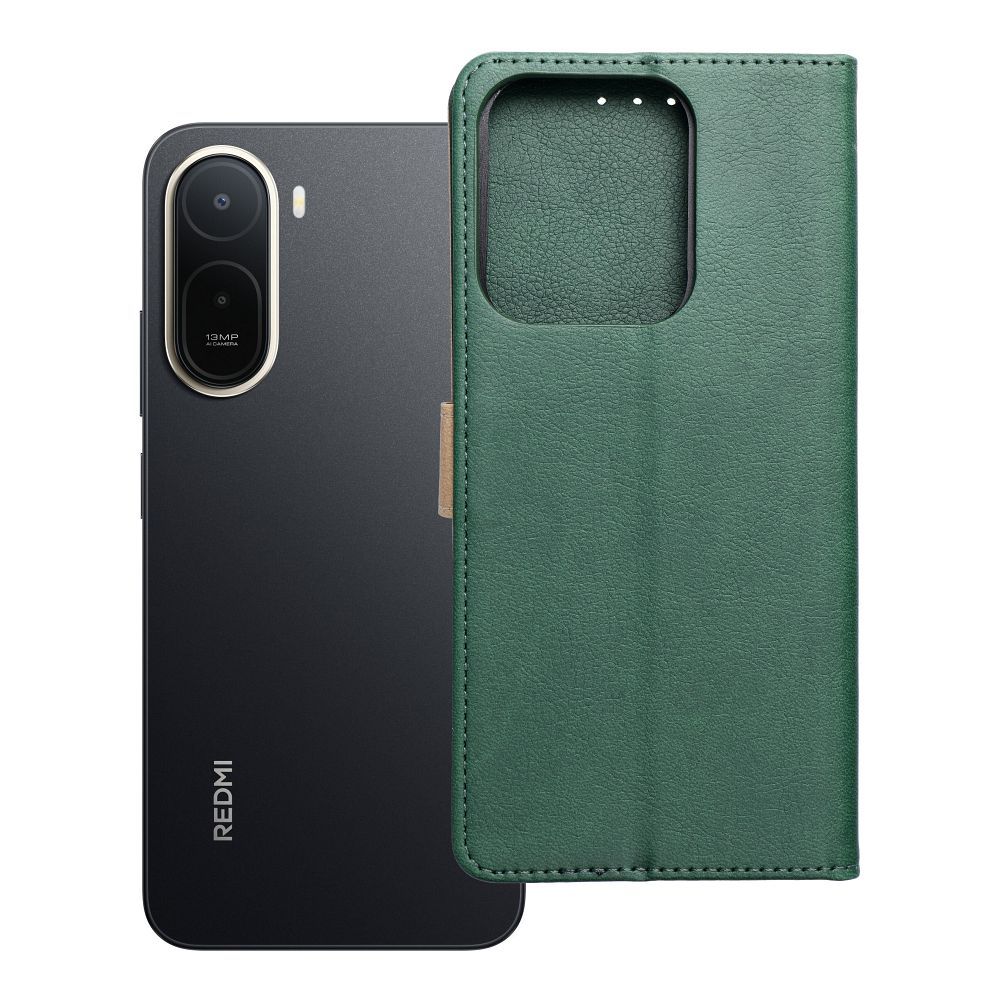 Otočné pouzdro pro Xiaomi Redmi A7 PRO Split Book, zelené a zlaté