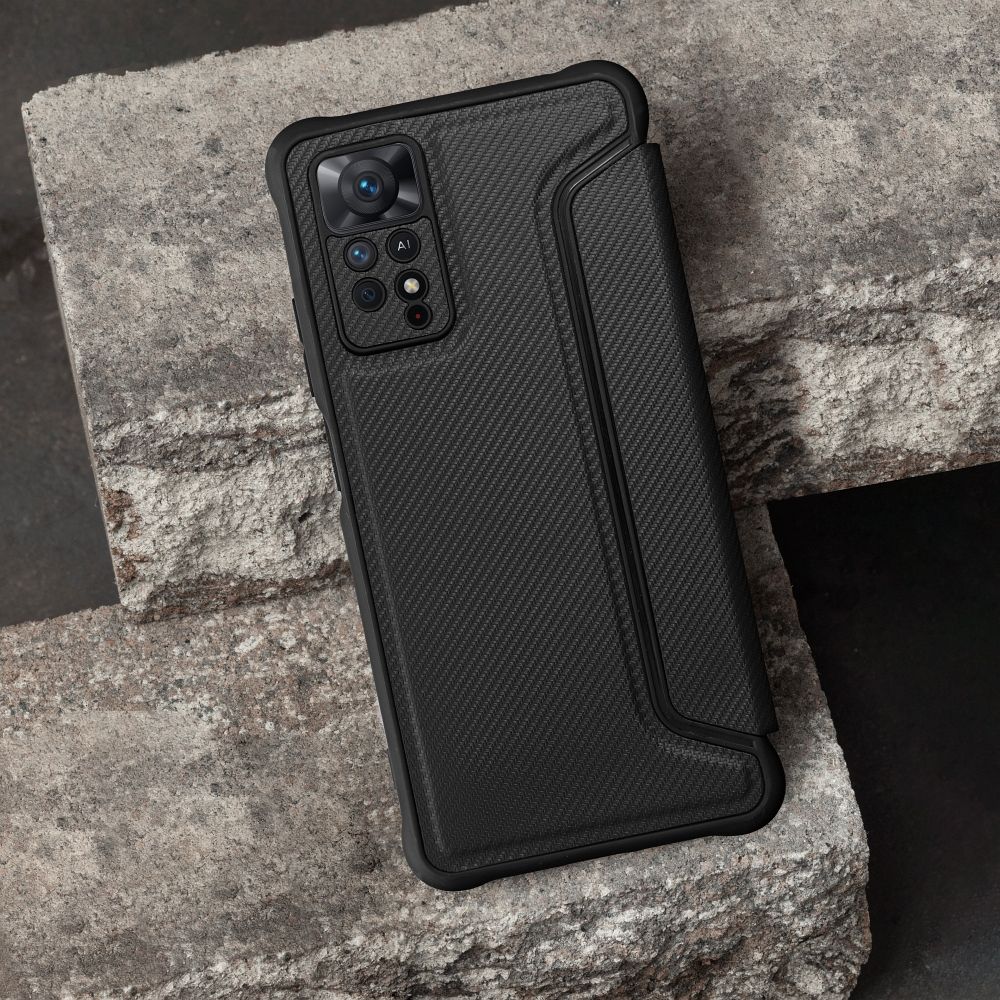 Otočné pouzdro pro Xiaomi Redmi NOTE 13 PRO PLUS 5G Razor Book, černé