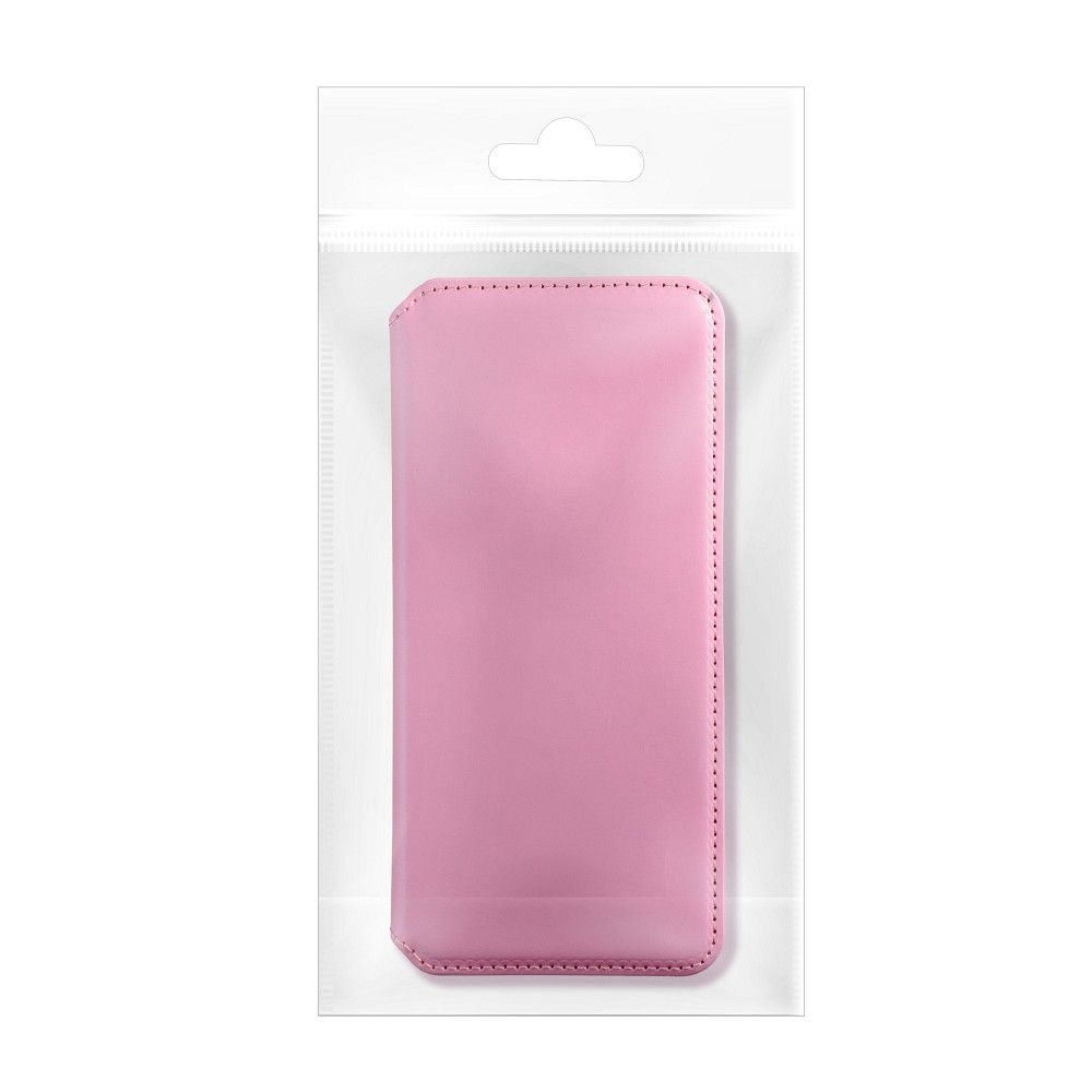 Otočné pouzdro pro Xiaomi Redmi NOTE 13 PRO PLUS 5G s dvojitou kapsou, světle růžové