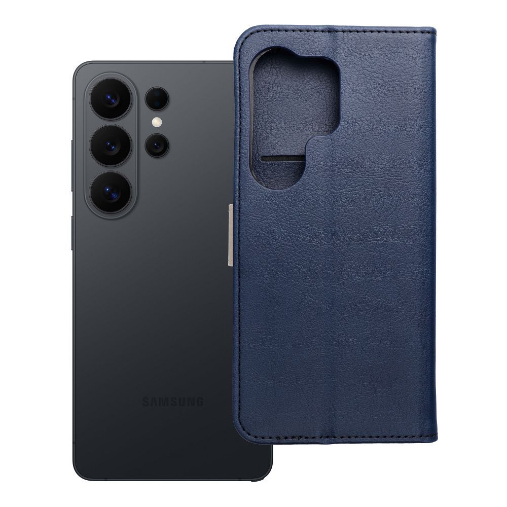 Otočné pouzdro typu „Split Book“ pro Xiaomi Redmi NOTE 17 4G / 5G v tmavě modré a krémové barvě