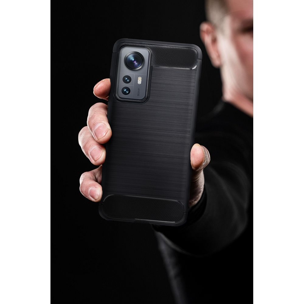Pouzdro pro Realme 12 PRO 5G / 12 PRO PLUS 5G, uhlíkově černé