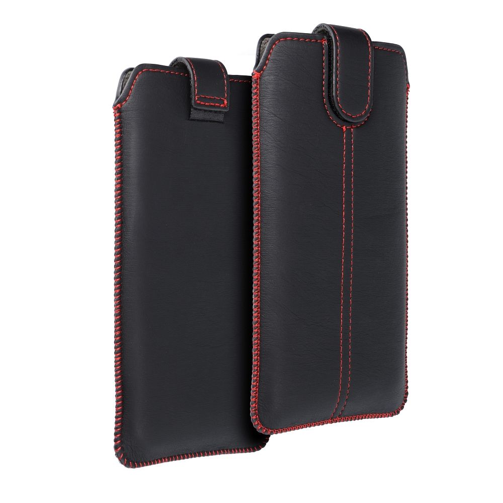 Pouzdro typu „slip-in“ pro telefony Samsung A51/A31/M21/A22 4G, Xiaomi Mi 11 LITE 5G a Oppo Reno5 5G – ultratenké, černé (M4)