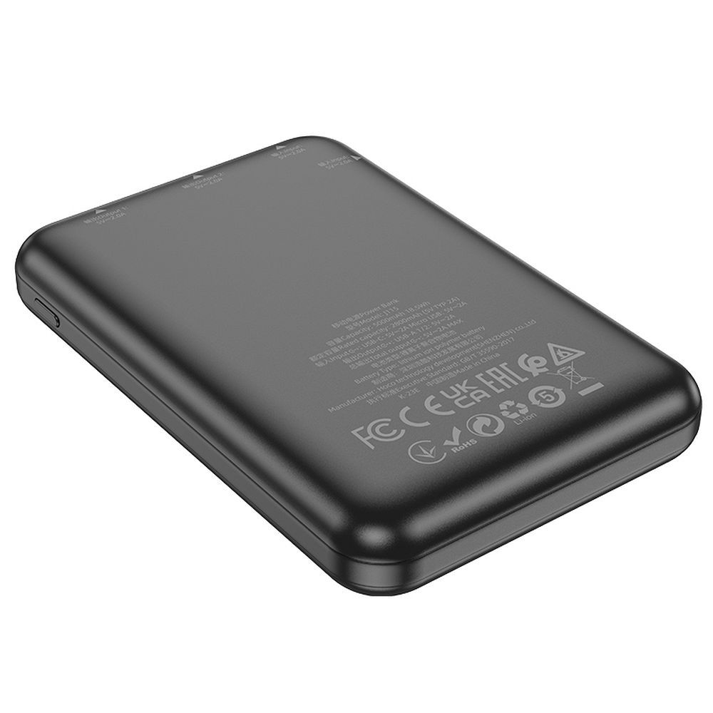Powerbanka HOCO 5000 mAh 2A J115 černá