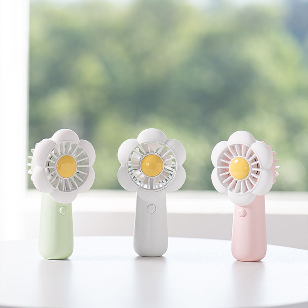 Přenosný ventilátor LLD-F83F, růžový