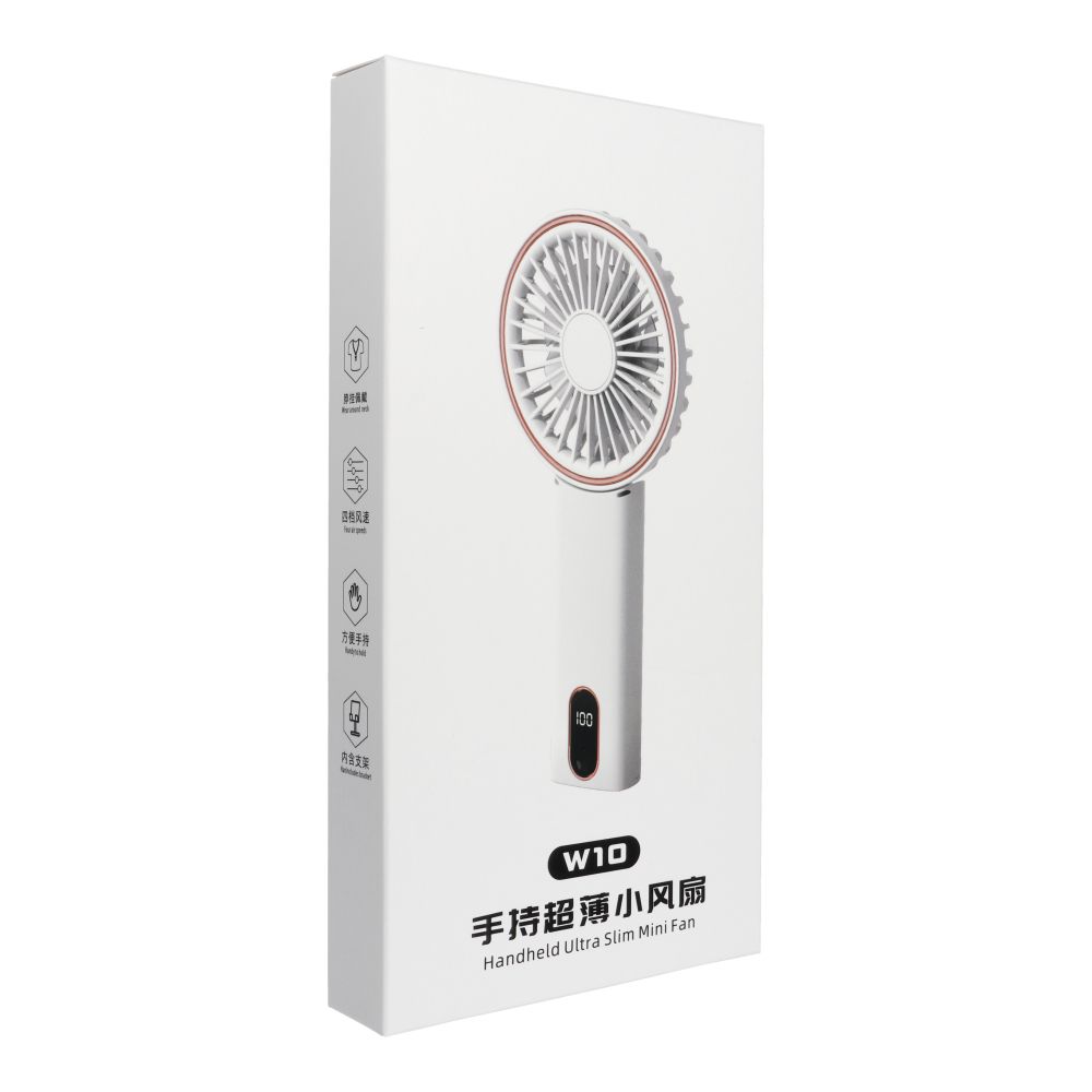 Přenosný ventilátor W10, bílý