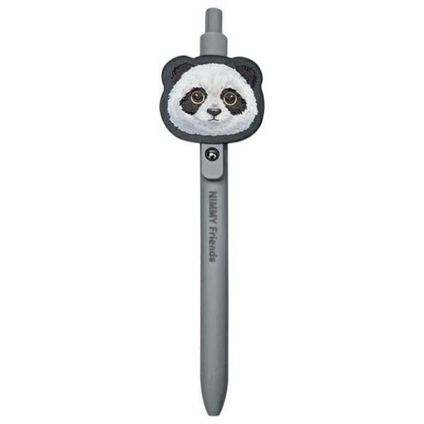 Sada NIMMY 2 v 1: zápisník + pero BIG EYED PET 2.0 Panda, černá