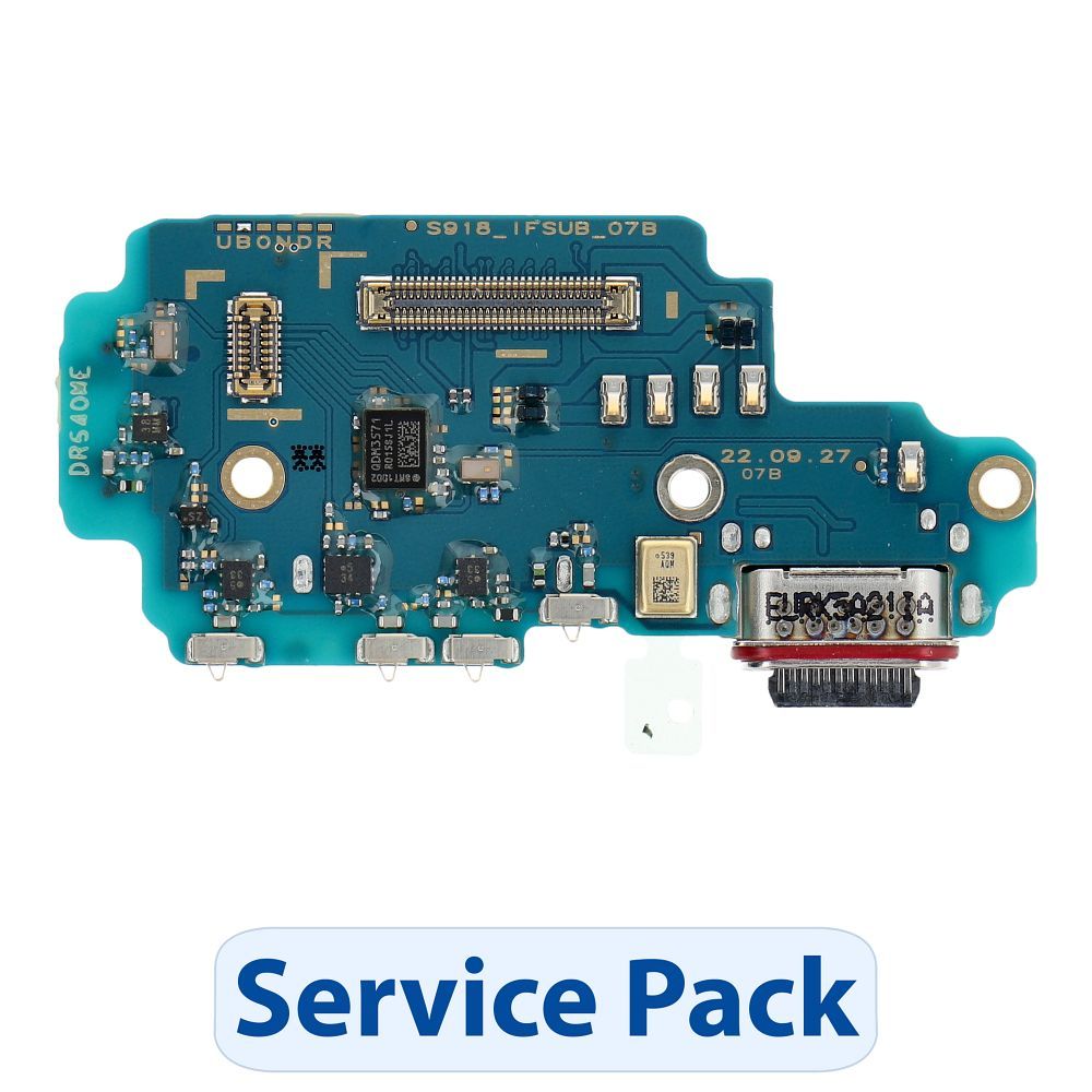 Servisní sada nabíjecí desky pro SAMSUNG S23 Ultra S918B GH96-15621A