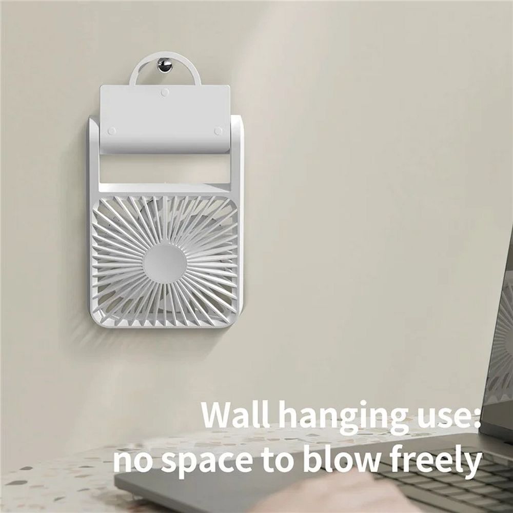 Stolní ventilátor HX-123, bílý