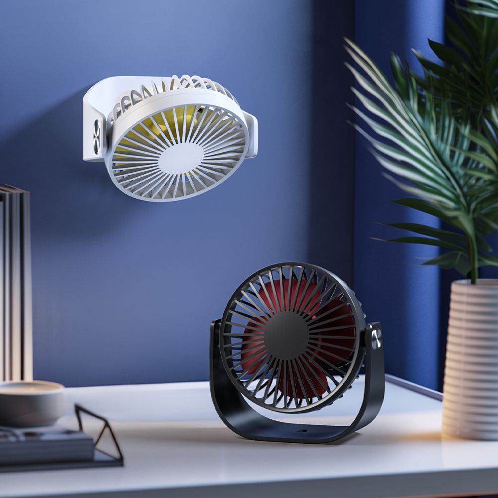 Stolní ventilátor LLD-F82, bílý