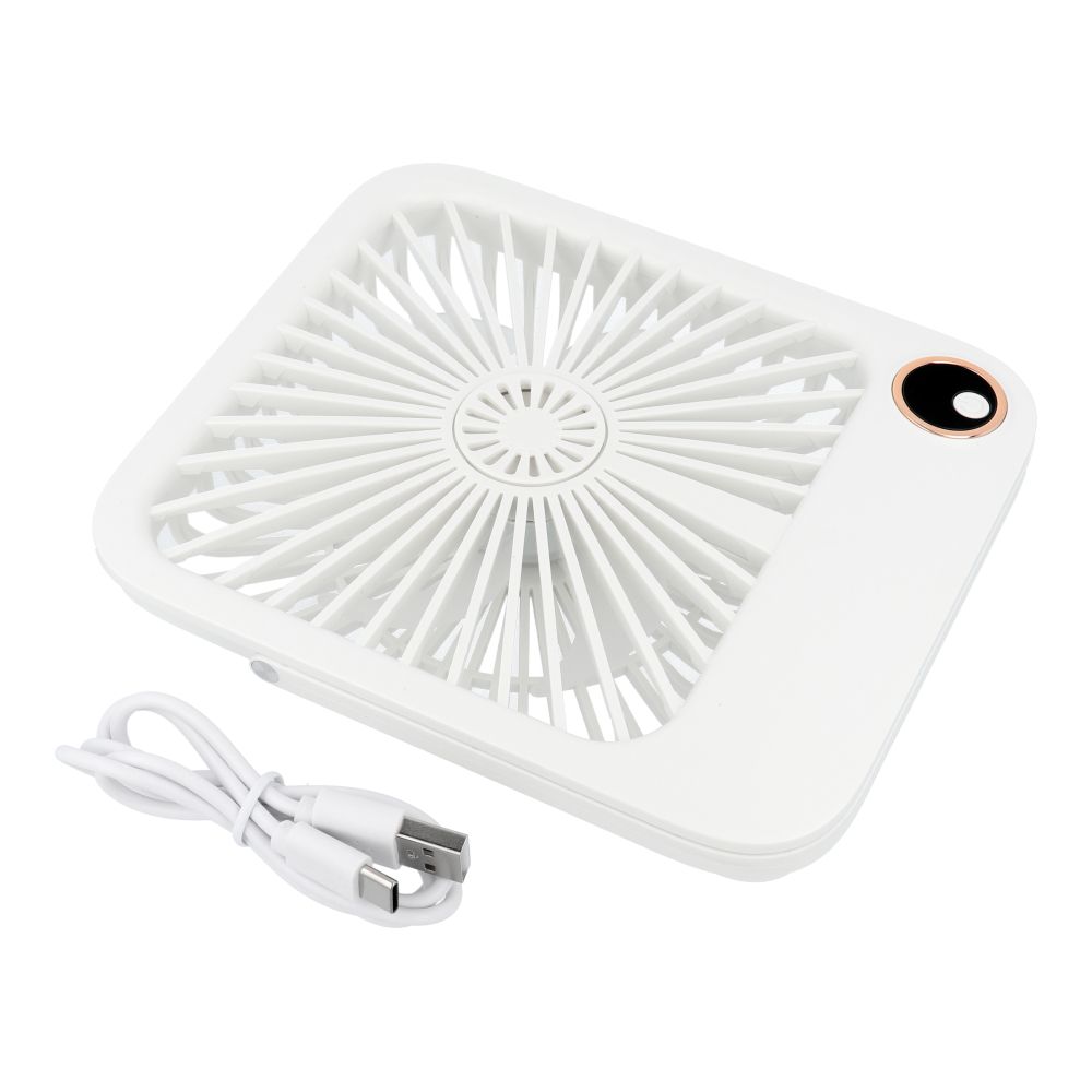 Stolní ventilátor s nastavitelným stojanem W30, bílý