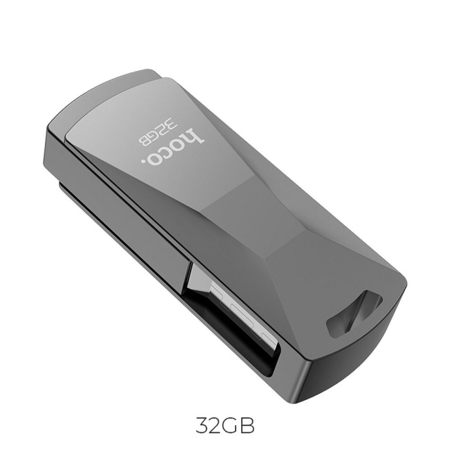 32 GB USB 3.0 (USB A) Hoco UD5, šedá