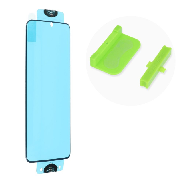 5D hybridní sklo s celoplošným lepidlem pro Xiaomi Redmi NOTE 14 PRO – Bestsuit Flexible (ohýbání za tepla), černé