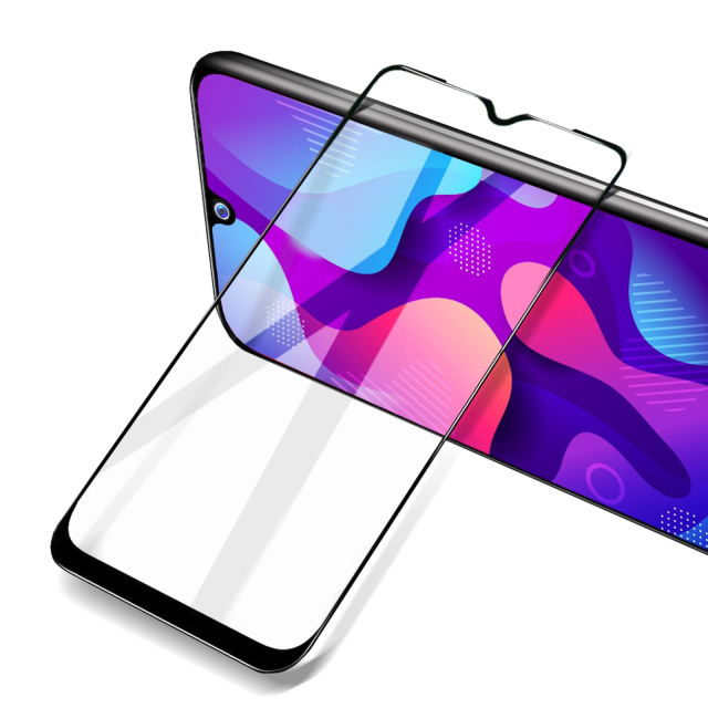 5D tvrzené sklo s celoplošným lepením pro Xiaomi Redmi NOTE 12 4G / Redmi NOTE 12 5G – keramické sklo, černé