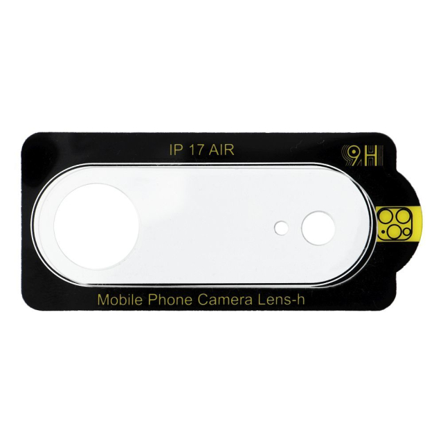 5D tvrzené sklo s celoplošným lepidlem pro fotoaparát – pro iPhone 17 Air, průhledné