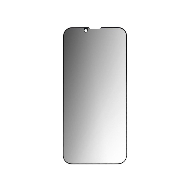 5D tvrzené sklo s celoplošným lepidlem – pro iPhone 12 Pro Max (ochrana soukromí), černé