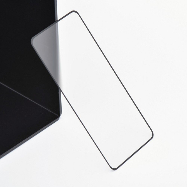 5D tvrzené sklo s celoplošným lepidlem – pro iPhone 15 / 16 (MATNÉ) černé
