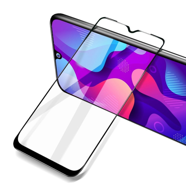 5D tvrzené sklo s celoplošným lepidlem pro Samsung S22 / S23, keramické sklo, černé