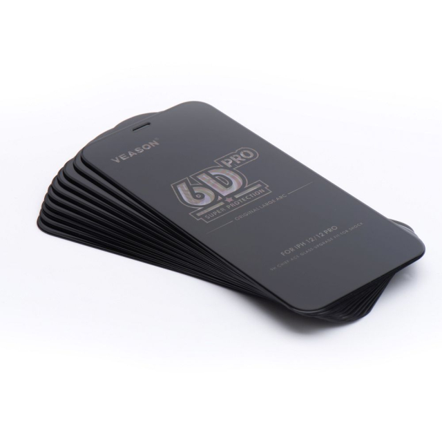 6D Veason Pro Glass (sada 10 v 1) – pro iPhone 17 Air, černá