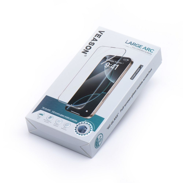 6D Veason Pro Glass (sada 10 v 1) – pro iPhone 17, černá