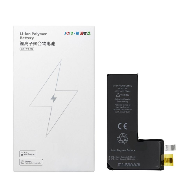 Baterie JCID bez systému BMS pro iPhone 11 Pro (vysoká kapacita)