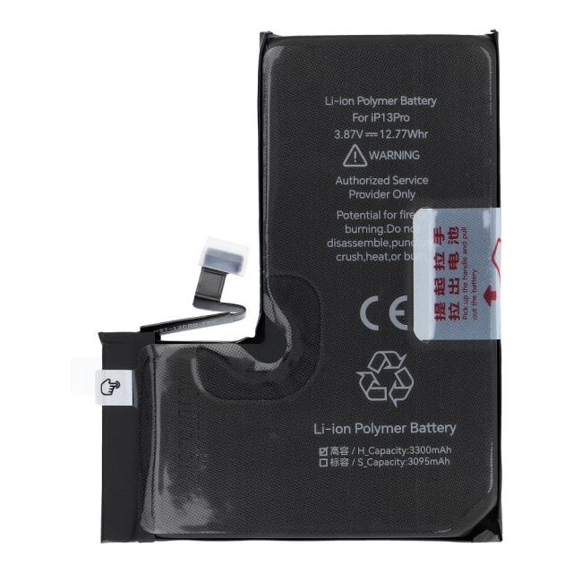 Baterie JCID pro iPhone 13 Pro, 3300 mAh (vysoká kapacita)