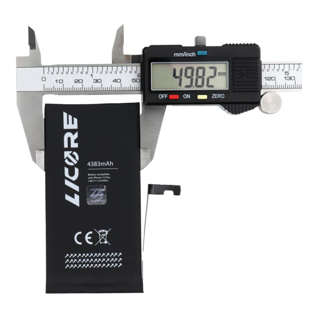 Baterie LICORE pro iPhone 15 Plus, 4383 mAh