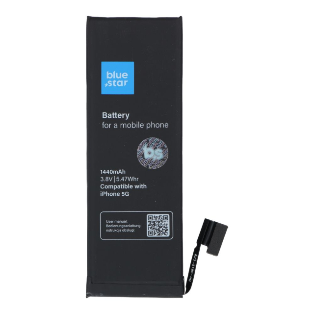 Baterie pro iPhone 5, 1440 mAh, Blue Star HQ