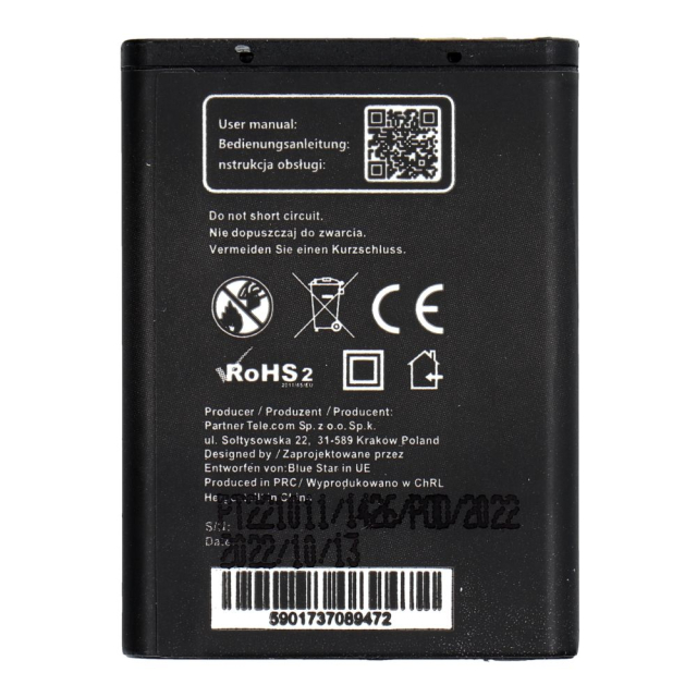 Baterie pro modely Nokia 6020 / 5200 / 5300 / 3220 / 5140, 1000 mAh, Blue Star Premium