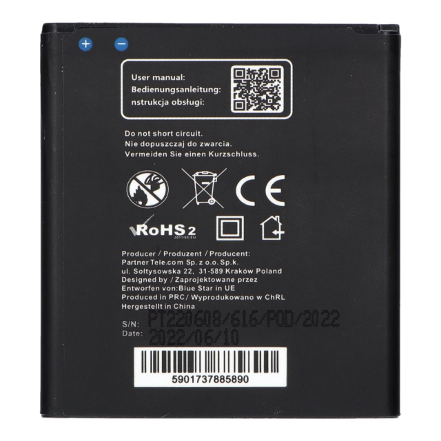 Baterie pro Samsung Core Prime G3606, G3608, G3609, 1700 mAh, Blue Star Premium