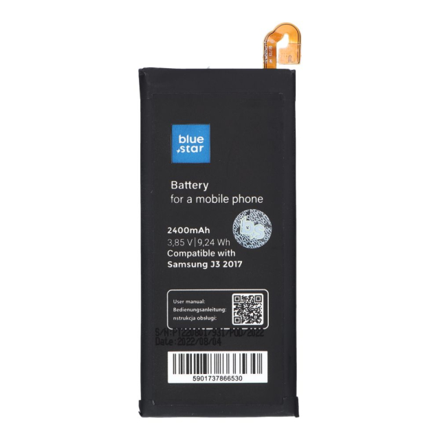 Baterie pro Samsung J3 2017, 2400 mAh, Blue Star Premium