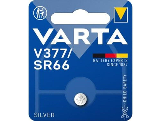 Baterie VARTA silver V377 / SR66 24 mAh 1,55 V, 1 ks