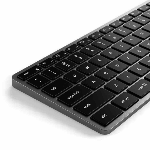 Bezdrátová klávesnice QWERTY Satechi Slim X3 ST-BTSX3S, stříbrná