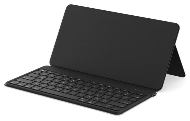 Bezdrátová klávesnice se stojánkem pro smartphone/tablet, rozložení QWERTY, Satechi OntheGo, černá