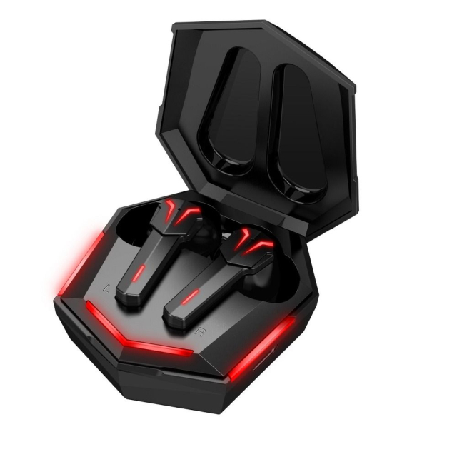 Bezdrátová sluchátka Art Gaming TWS + dokovací stanice USB-C AP-TW-G10, černá